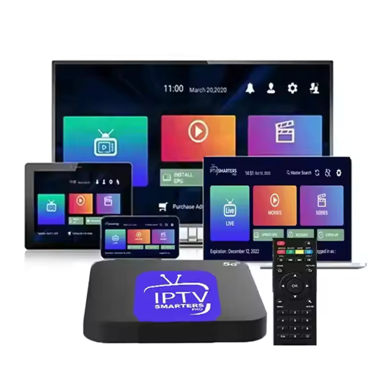 HD IPTV Android Multimedia Box 4K Player